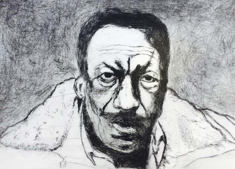 Gordon Parks Etching